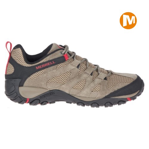 Merrell Alverstone Wanderschuhe Herren HellBraun [DE-OKGFR]